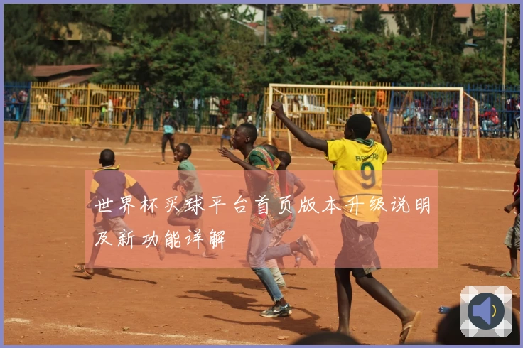 世界杯买球平台首页版本升级说明及新功能详解