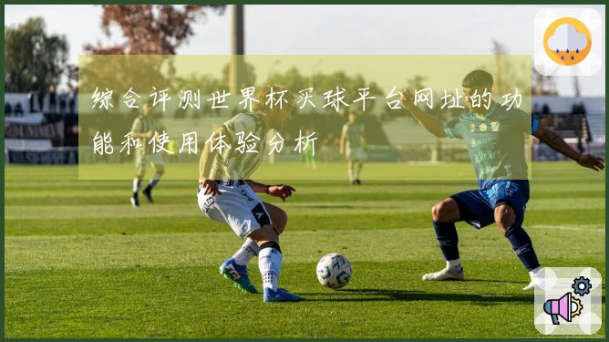 综合评测世界杯买球平台网址的功能和使用体验分析